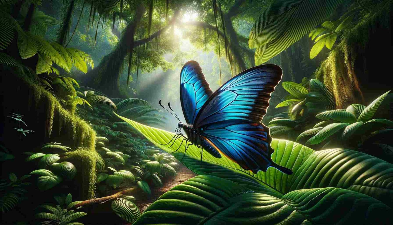 Ulysses Butterfly