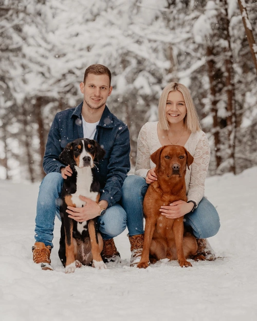 Winter Wonderland with Pup Costume