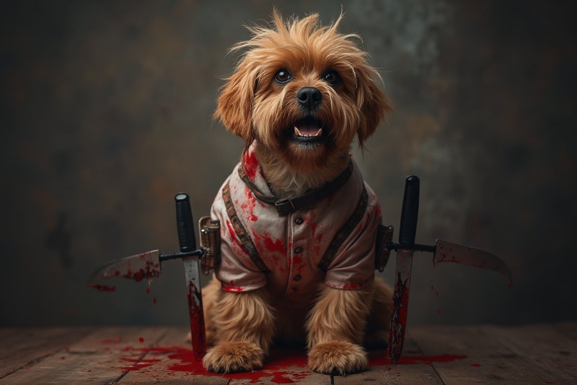 Maniac Pup Costume – The Ultimate Creepy Halloween Look
