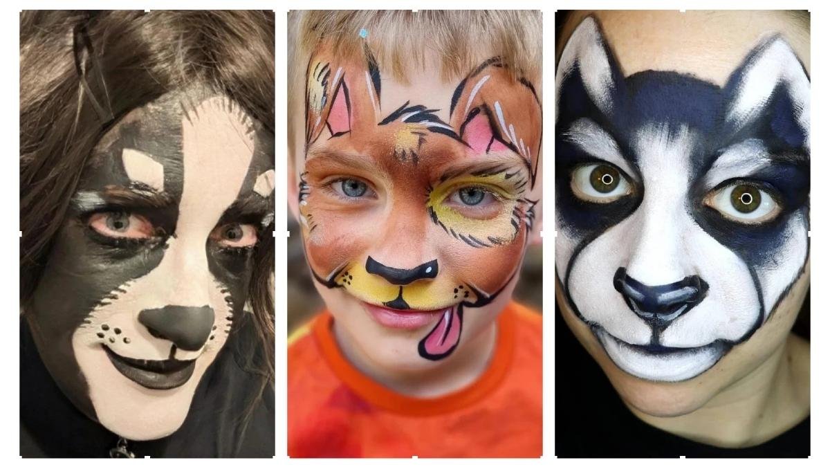15 Dog Face Paint Ideas