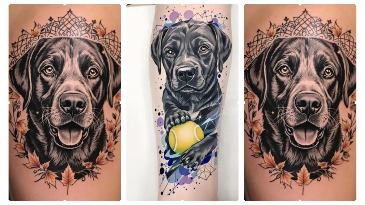 15 Labrador Dog Tattoo Ideas
