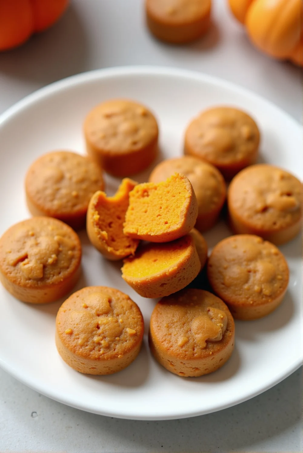 Homemade Soft Pumpkin and Apple Dog Treats