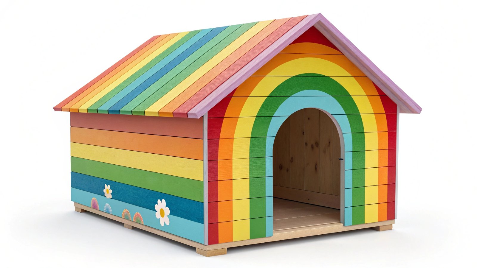 15 Dog House Painting Ideas to Brighten Up Your Backyard
