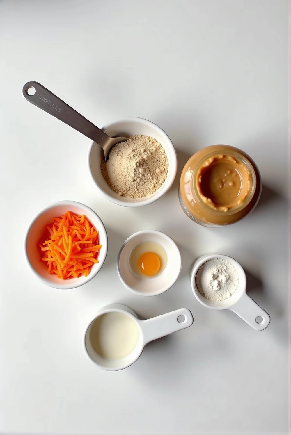 Soft Peanut Butter Carrot Dog Treats Your Pup Will Love ingredients