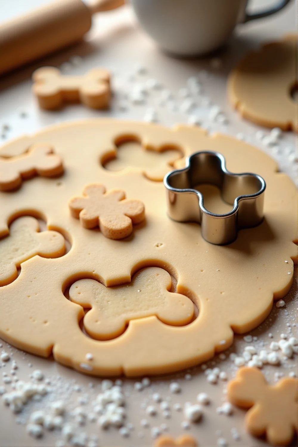 Soft Peanut Butter Carrot Dog Treats Your Pup Will Love process