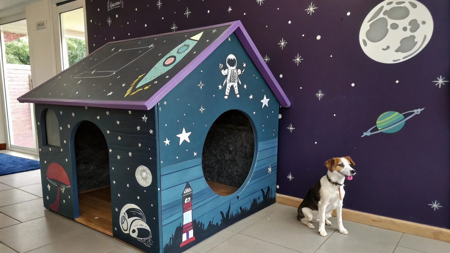 15 Dog House Painting Ideas to Brighten Up Your Backyard