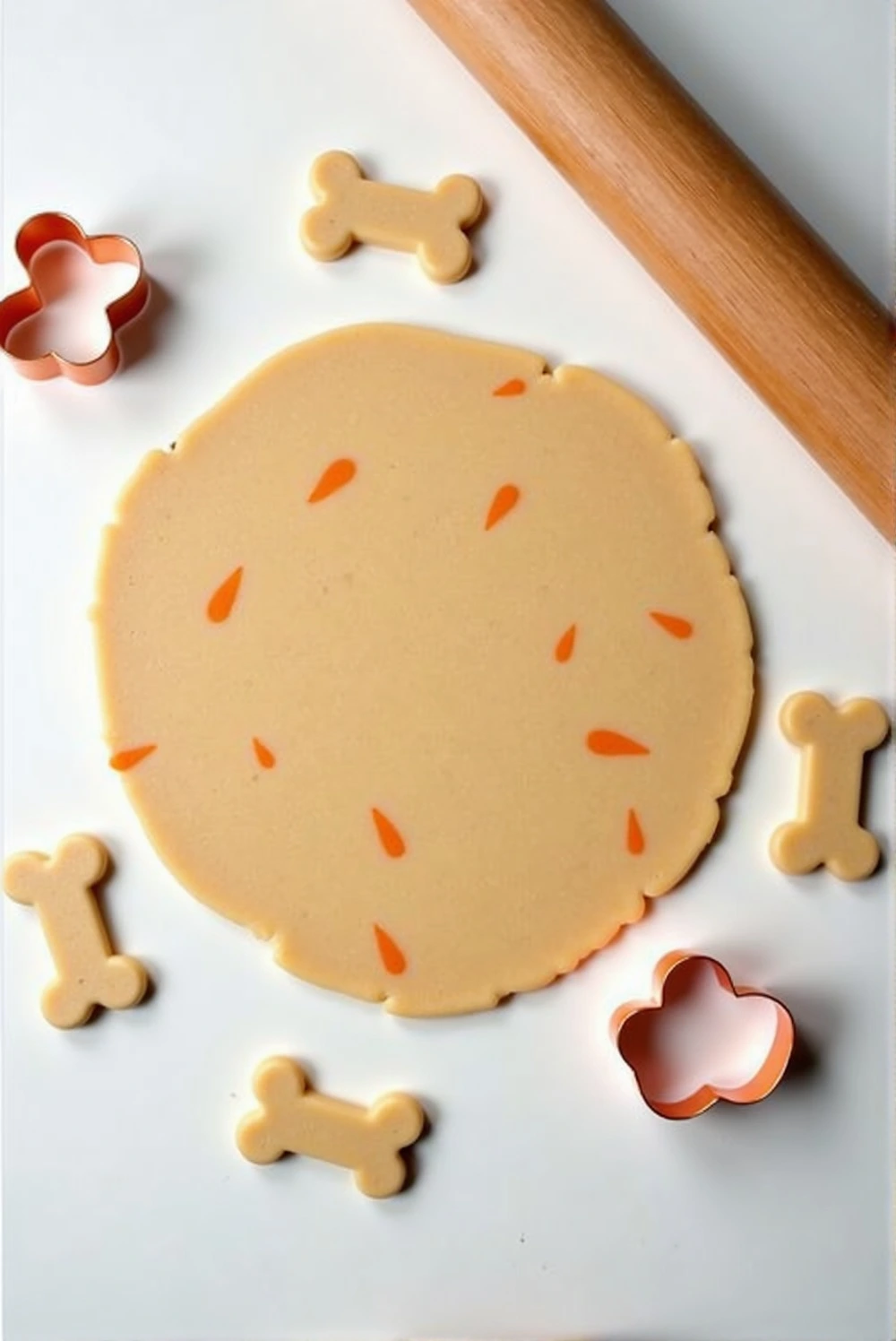 Sustainable Apple & Carrot Dog Treats – A Healthy, Eco-Friendly Snack for Your Pup! process