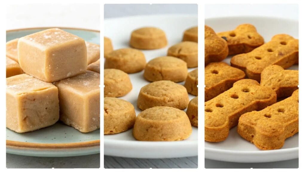 View of 4 Gluten-Free Banana Dog Treats for Allergies