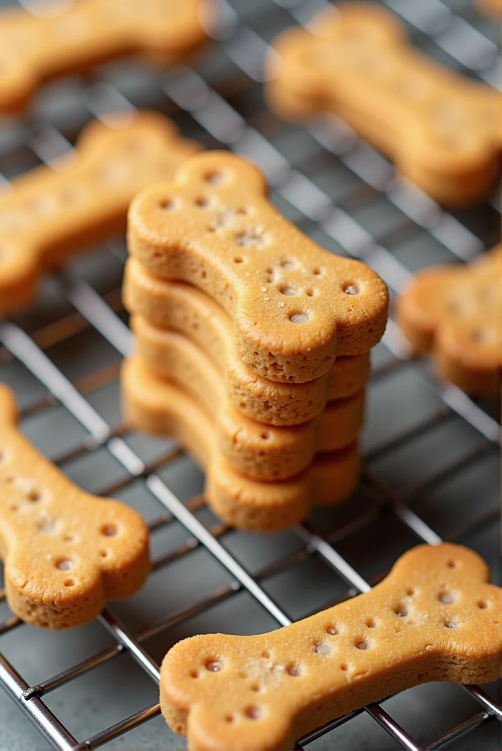 Apple & Oatmeal Doggy Biscuits – A Crunchy, Zero-Waste Treat Your Pup Will Love!