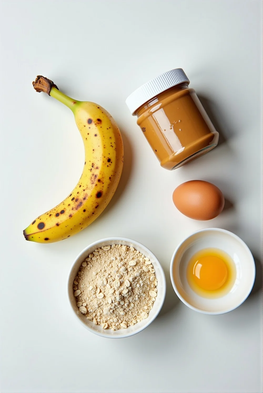 Banana & Peanut Butter Pup Cookies – A Zero-Waste, Soft & Chewy Dog Treat ingredients
