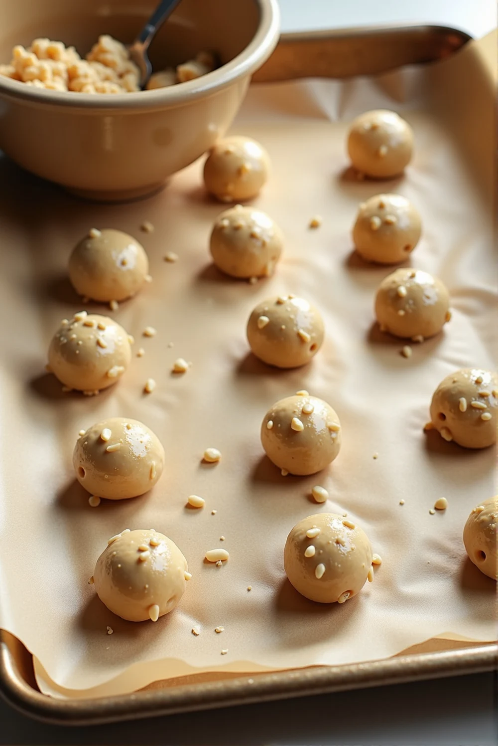 Banana & Peanut Butter Pup Cookies – A Zero-Waste, Soft & Chewy Dog Treat process