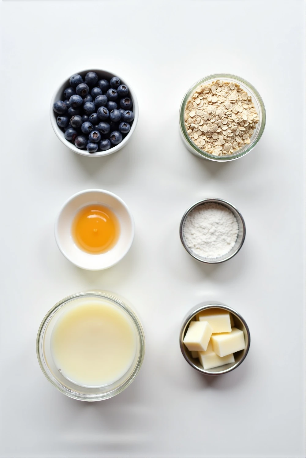 Blueberry & Oat High-Fiber Dog Treats for Digestive Health ingredients