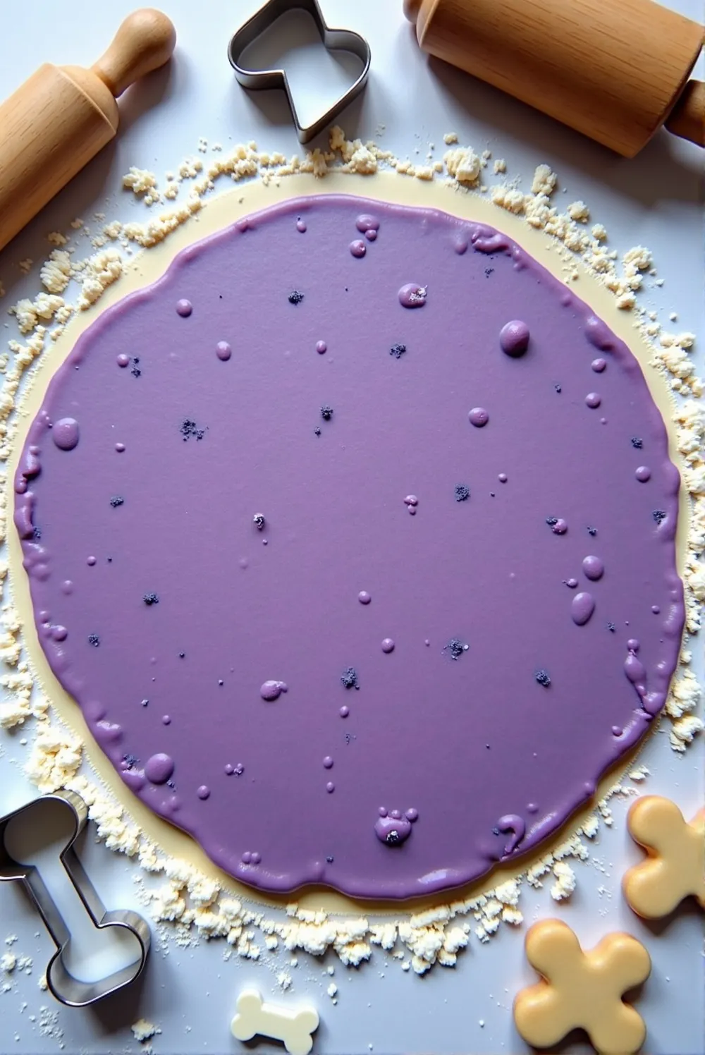 Blueberry & Oat High-Fiber Dog Treats for Digestive Health process