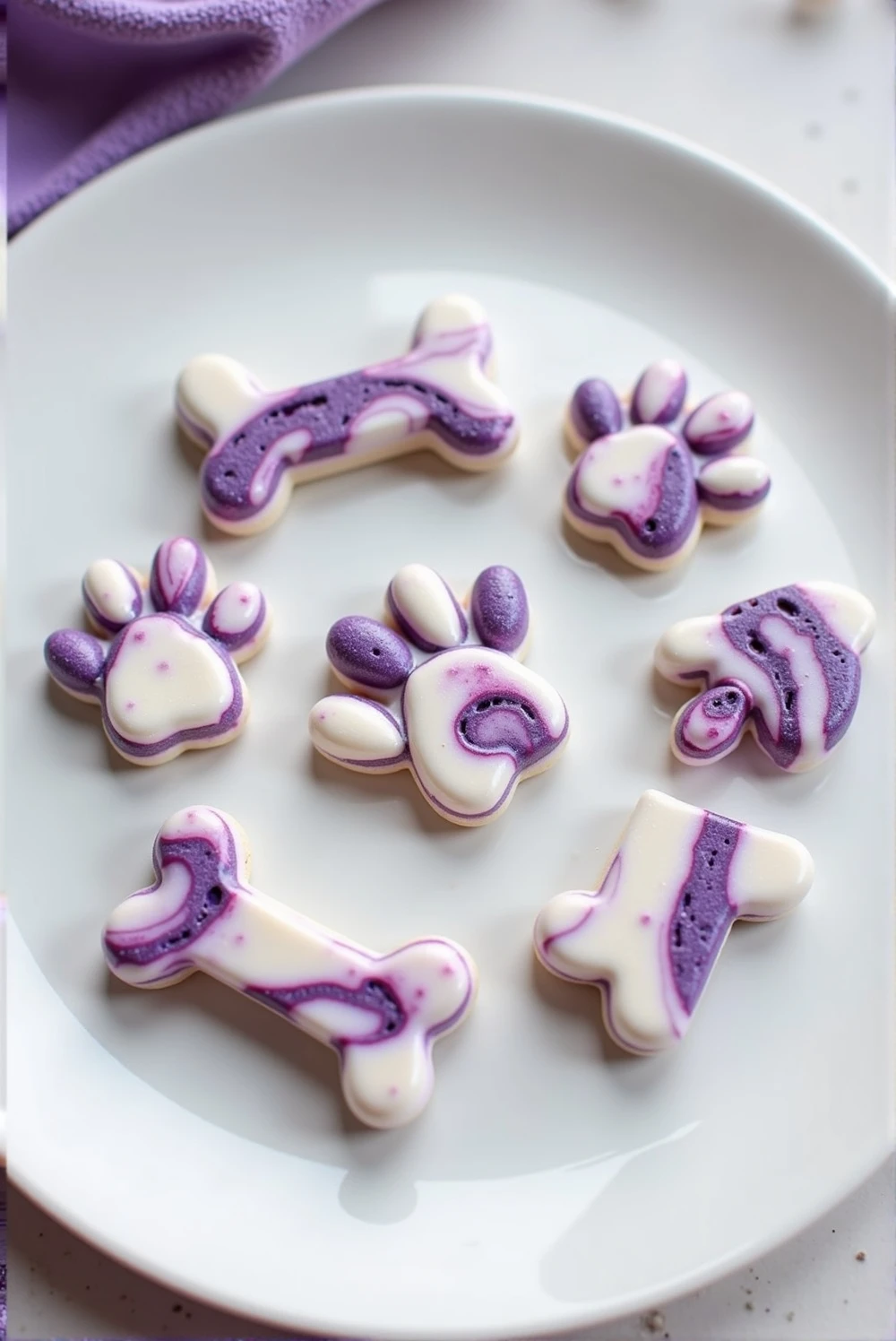 Frozen Blueberry & Yogurt Dog Treats – A Low-Fat, Cooling Snack for Hot Days