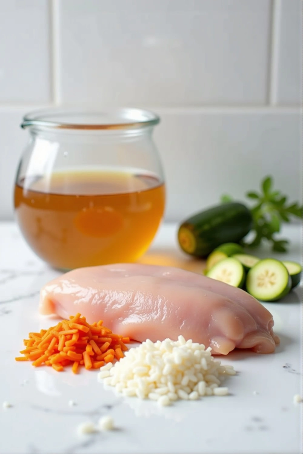 5 Dog-Friendly Soup Recipes for Winter 16 Gut-Healing Chicken & Rice Soup for Dogs – A Soothing Meal for Sensitive Stomachs ingredients