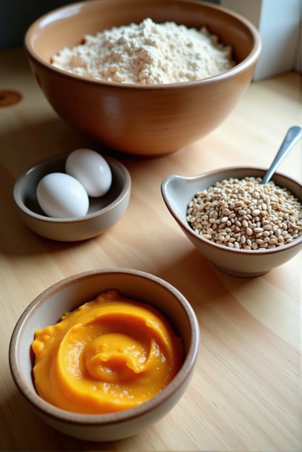 Homemade Pumpkin Dog Biscuits – A Nutritious, Zero-Waste Treat Your Pup Will Love! ingredients
