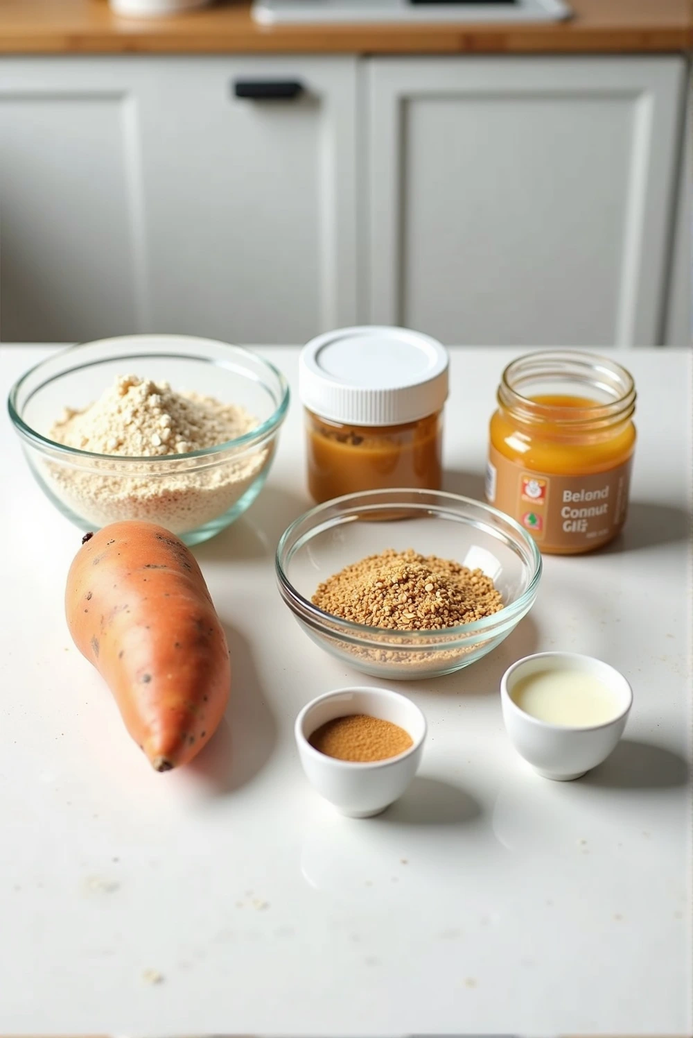 No-Bake Sweet Potato & Flaxseed Dog Treats – A Soft & Nutritious Snack for Sensitive Stomachs ingredients