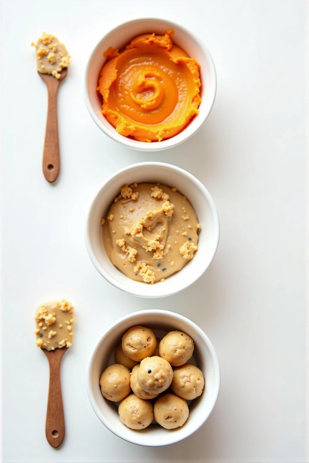 No-Bake Sweet Potato & Flaxseed Dog Treats – A Soft & Nutritious Snack for Sensitive Stomachs process