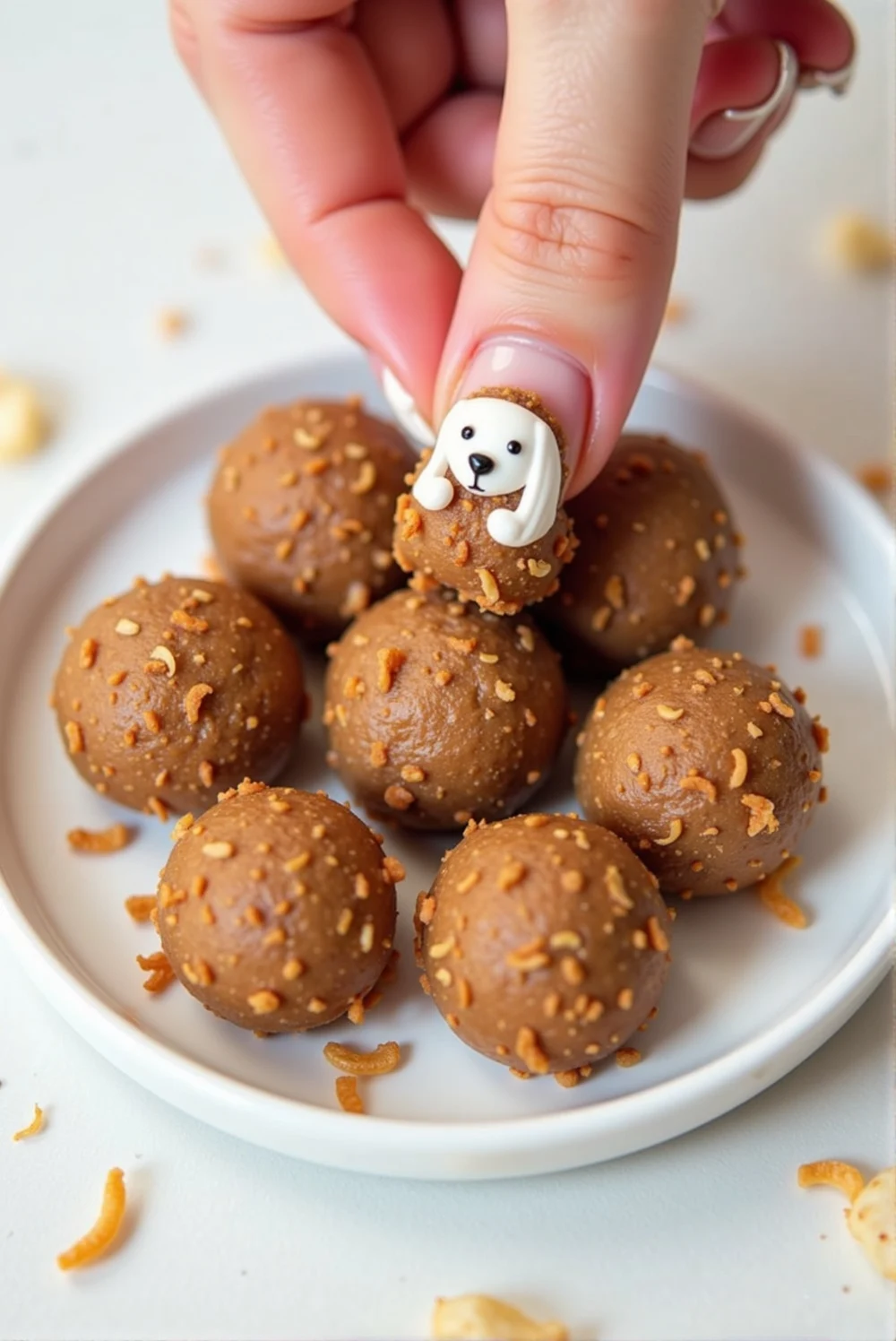 Pumpkin & Coconut No-Bake Dog Treats – A Soft, Healthy, and Easy Zero-Waste Snack!