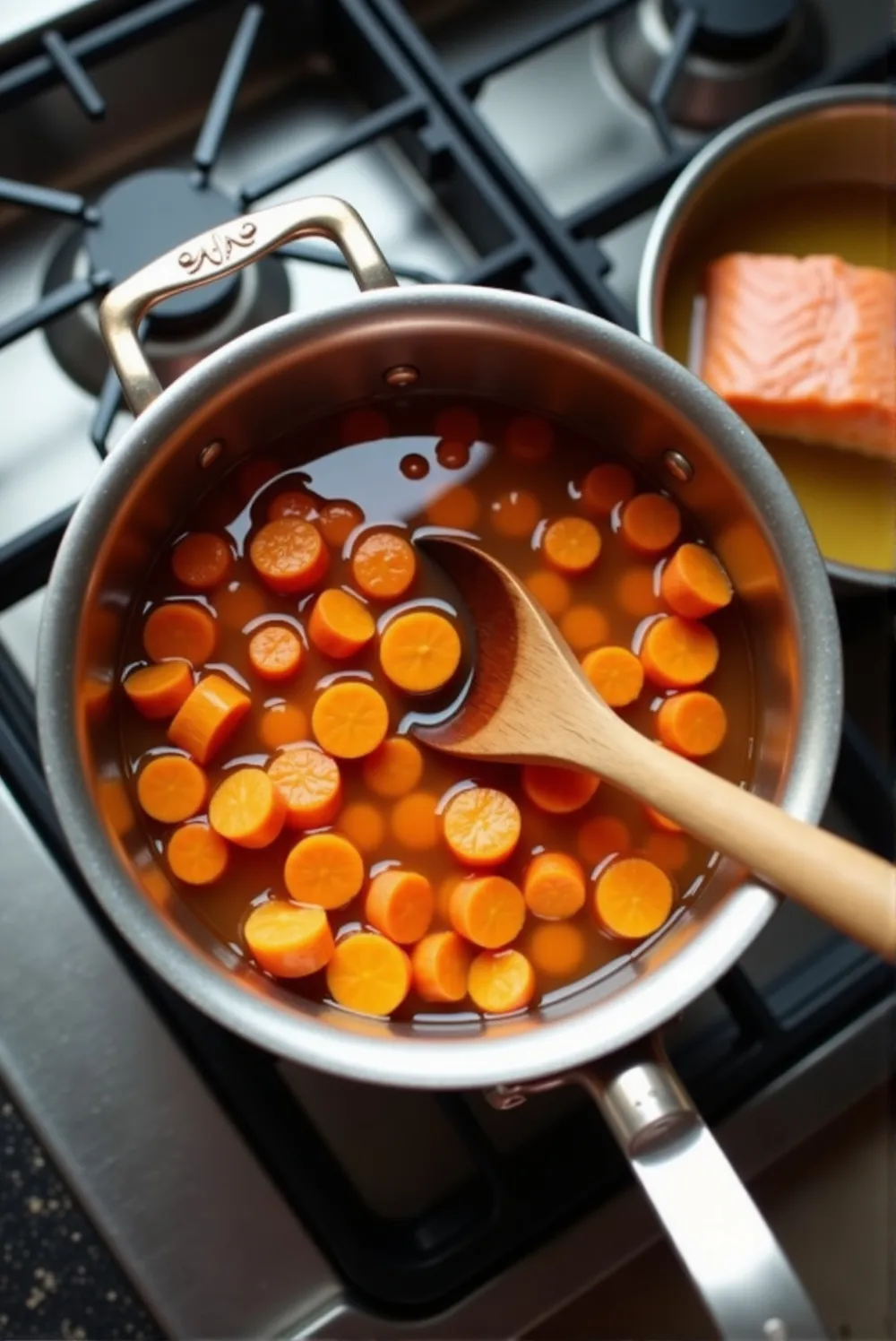 5 Dog-Friendly Soup Recipes for Winter 11 Soothing Sweet Potato & Salmon Soup for Dogs – A Skin & Coat Boosting Recipe process