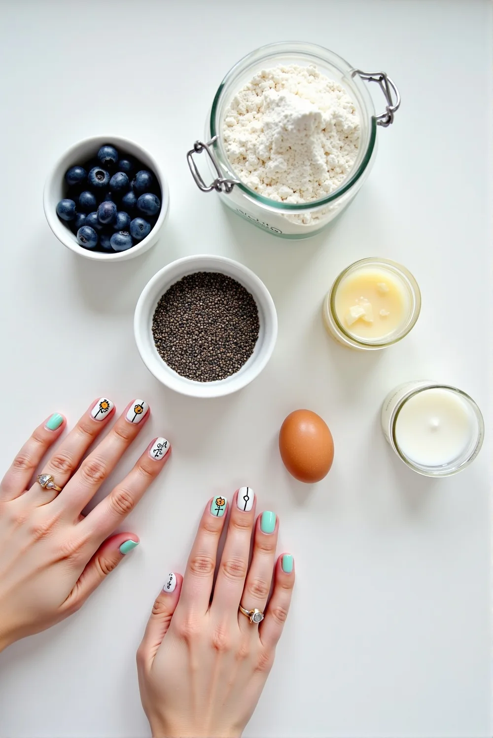 Sustainable Blueberry & Chia Dog Treats – A Superfood Snack for Your Pup! ingredients