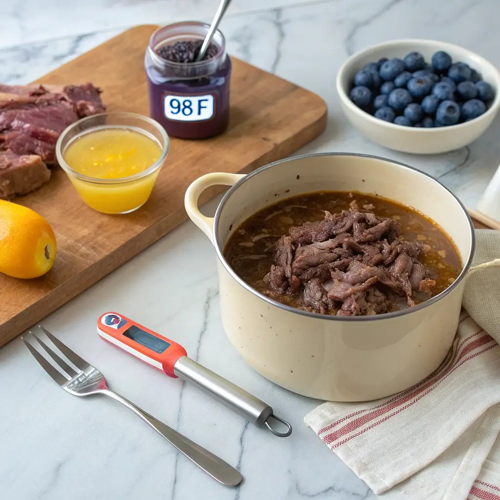 Venison & Blueberry Medley – A Gourmet Feast for Discerning Felines process