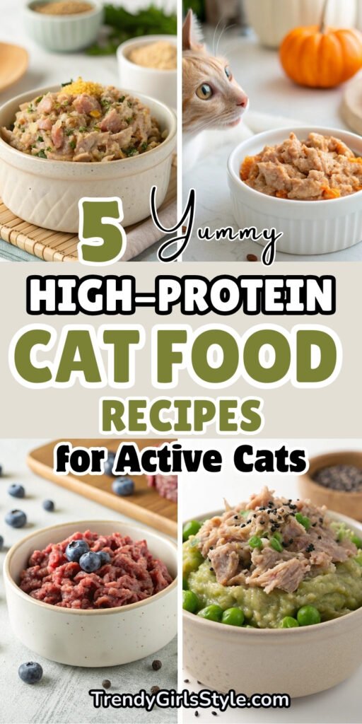 5 Yummy High-Protein Cat Food Recipes for Active Cats