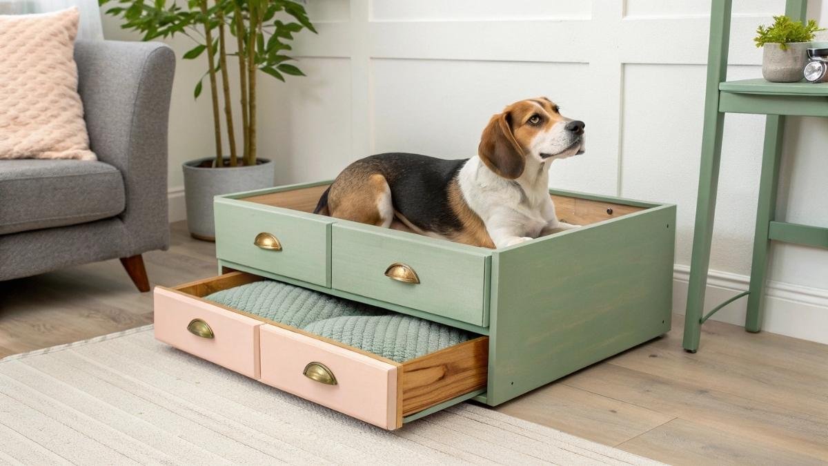 Dresser Drawer Pet Lounger