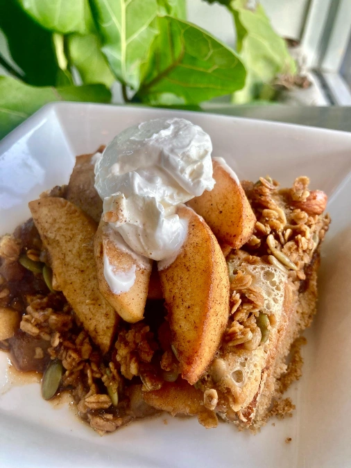 The Grain-Free Apple & Coconut Crunch