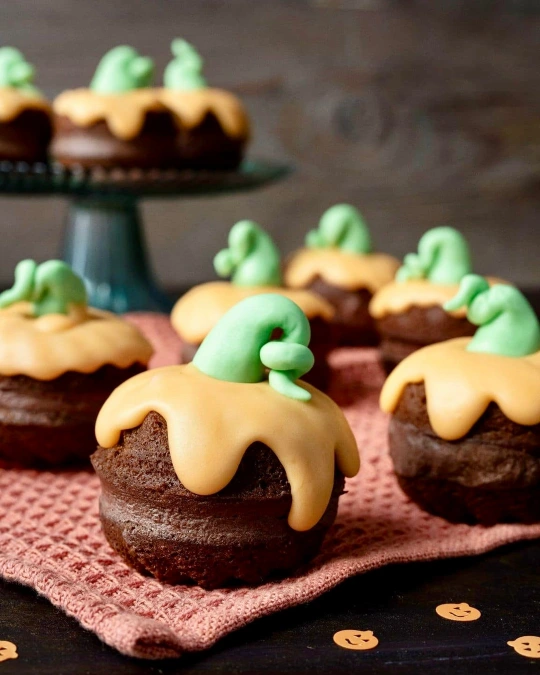 The "Gentle Digestion" Pumpkin Pup-Cakes