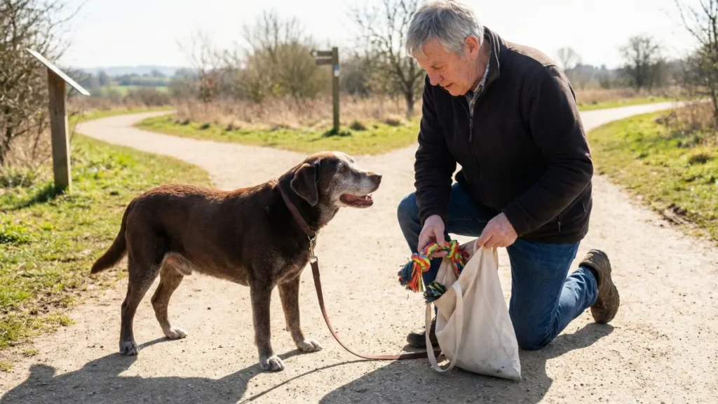 12 Easy Ways To Mentally Stimulate Your Dog 13 Prevent Early Dementia by Rotating Toys and Walking Routes