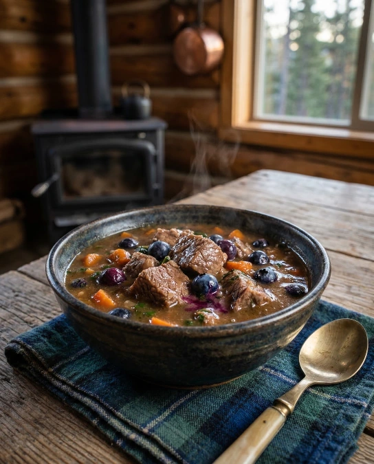 "The 'Heart Healthy' Beef & Blueberry Stew"
