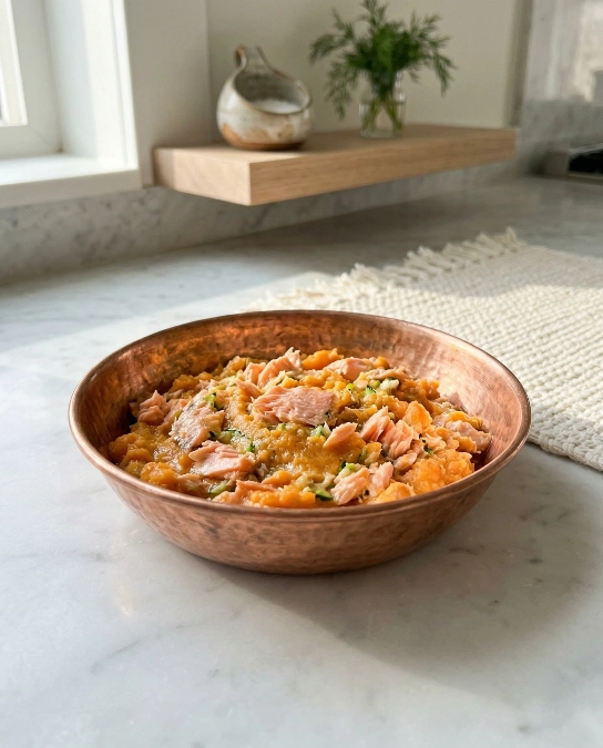 Omega-Rich Salmon & Sweet Potato