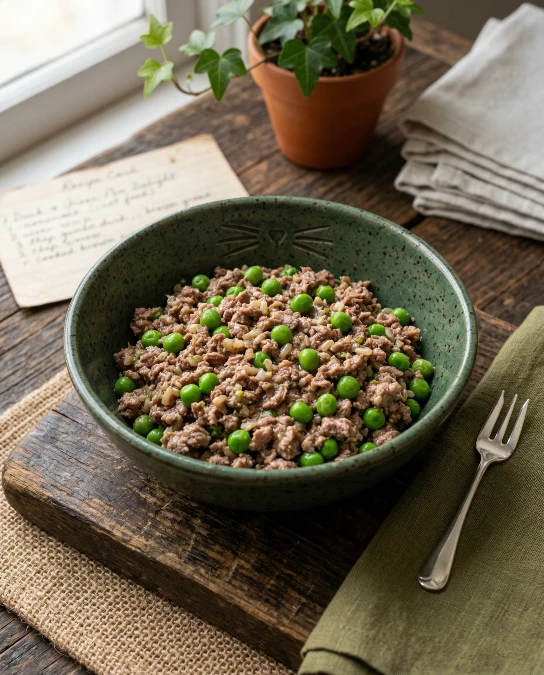 Duck & Green Pea Delight