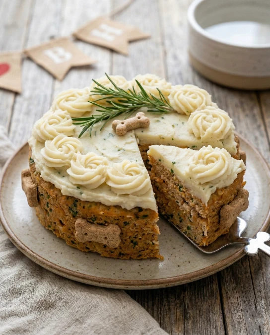 The Grain-Free Sweet Potato & Chicken "Cake"