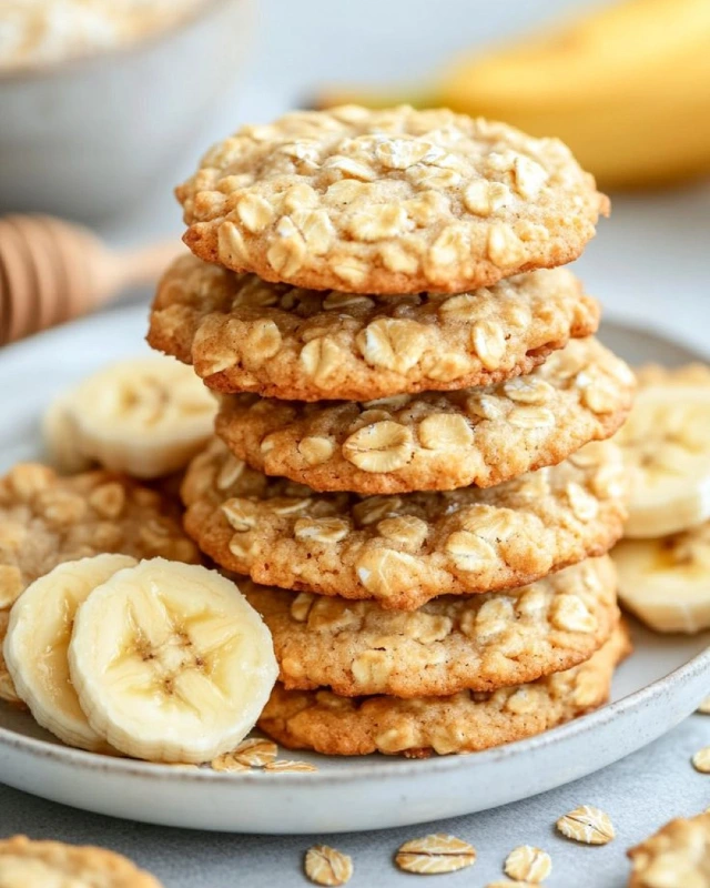 5 Simple Banana Dog Treats That Are Healthy and Delicious 3 Baked Banana Oat Cookies