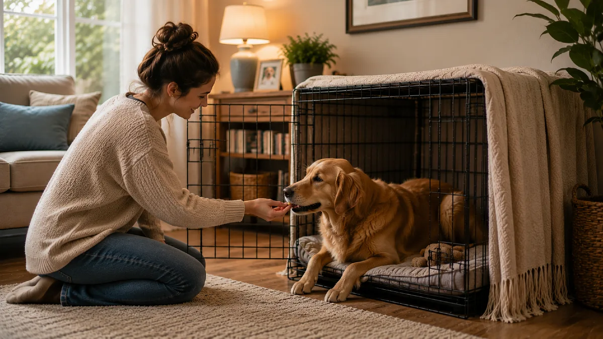 How to Crate Train a Dog Without the Guilt — 10 Steps That Work 1 How to Crate Train a Dog Without the Guilt — 10 Steps That Work