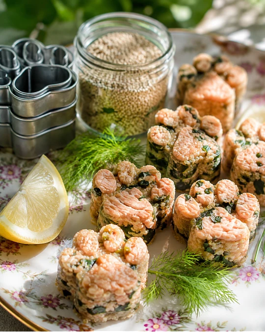 10 The Healthiest Homemade Dog Food Recipes with Ground Beef 5 Salmon Quinoa and Spinach Bowl