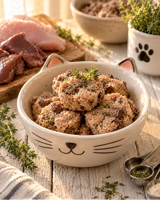 8 Vet-Approved Homemade Cat Food Recipes for Healthy Nutrition 6 Turkey and Chicken Liver Cat Food