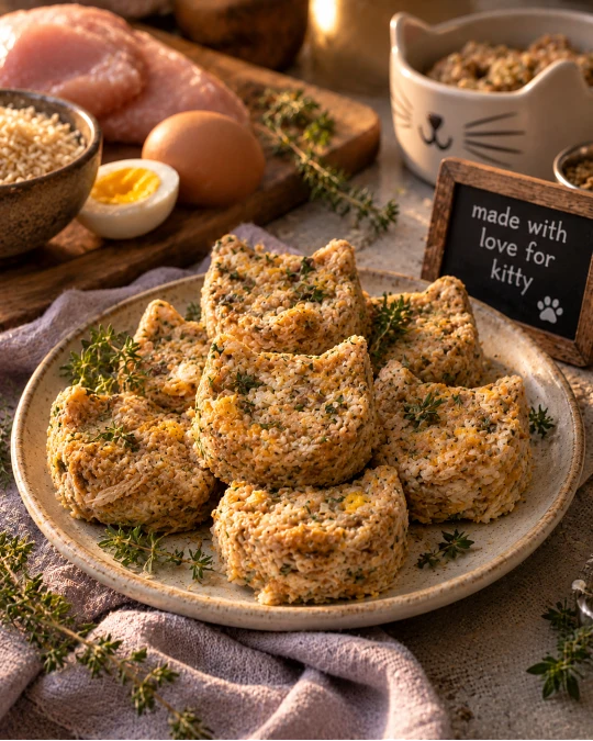 8 Vet-Approved Homemade Cat Food Recipes for Healthy Nutrition 9 Chicken Rice and Egg Cat Food