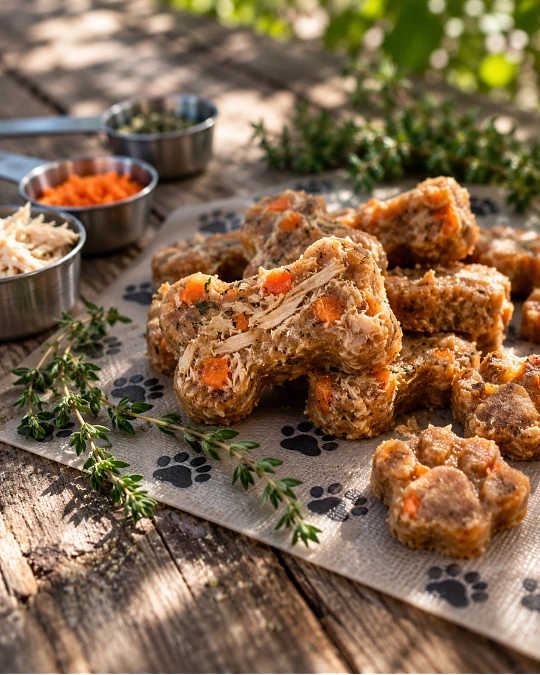 9 Healthy Homemade Soft Dog Treats Your Pup Will Love 9 Chicken Carrot Soft Training Treats