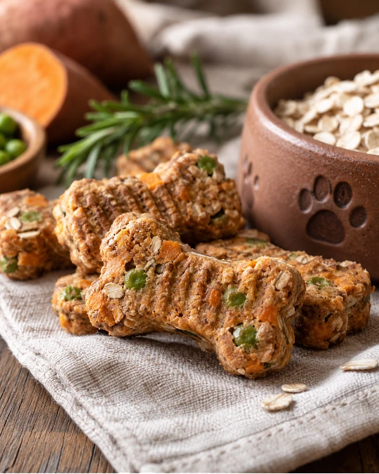 Turkey Sweet Potato and Pea Dog Food