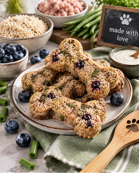 Turkey Rice Blueberry and Green Bean Dog Food