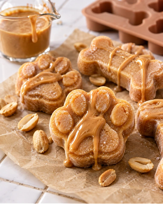 Sweet Potato Peanut Butter Dog Ice Cream
