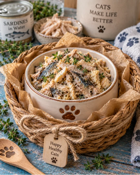Sardine and Chicken Moisture Bowl