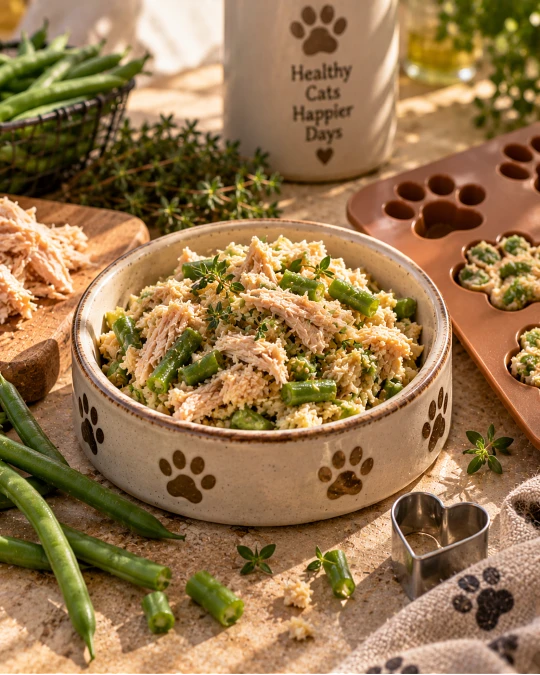 Chicken and Green Bean Mash