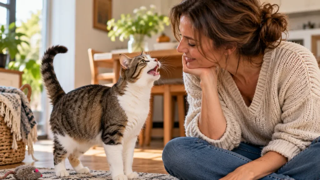 Your Cat Doesn’t See You as Human (Here’s What You Really Are to Them) 6 Why Your Cat Has a Special Meow Just for You