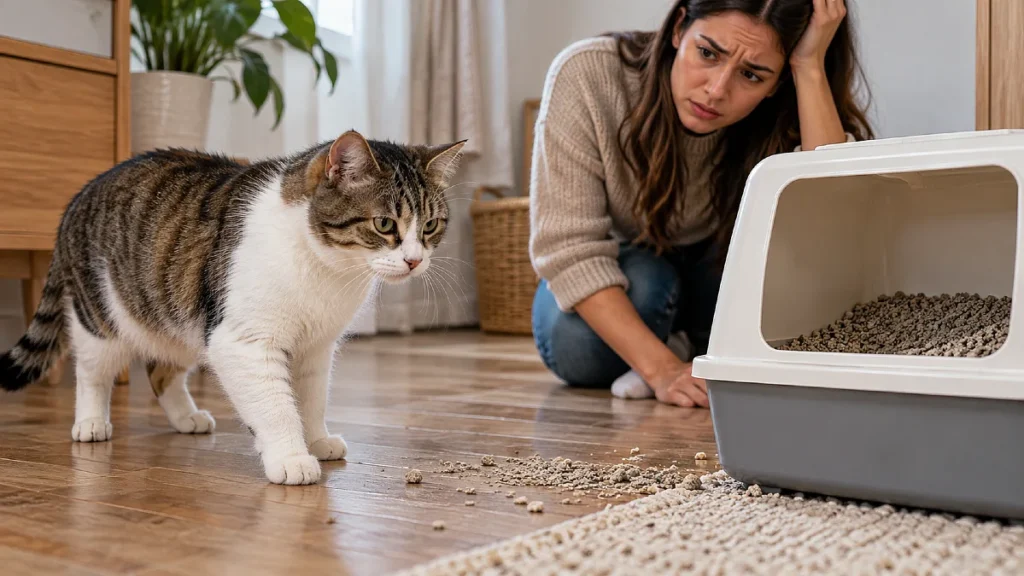 7 Signs Your CAT DOESN'T LOVE You (Even If You Think They Do) 5 Your Cat Suddenly Stops Using the Litter Box
