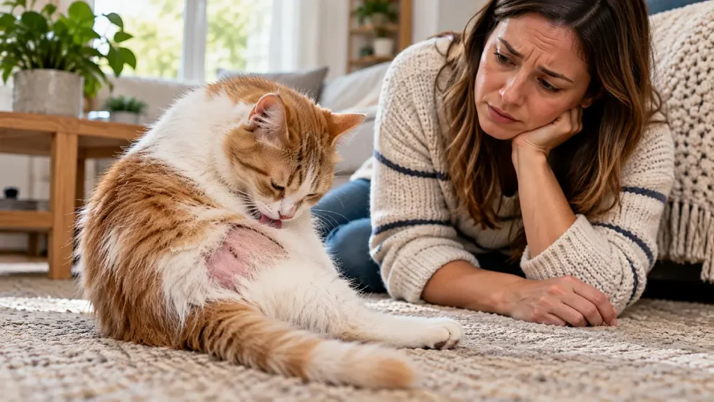 7 Signs Your CAT DOESN'T LOVE You (Even If You Think They Do) 6 Your Cat Grooms So Much That Its Fur Starts Falling Out