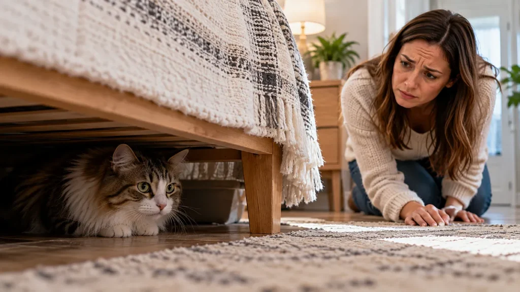 7 Signs Your CAT DOESN'T LOVE You (Even If You Think They Do) 7 Your Cat Hides Whenever You Enter the Room